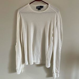 Polo by Ralph Lauren Cotton Linen Crewneck Sweater